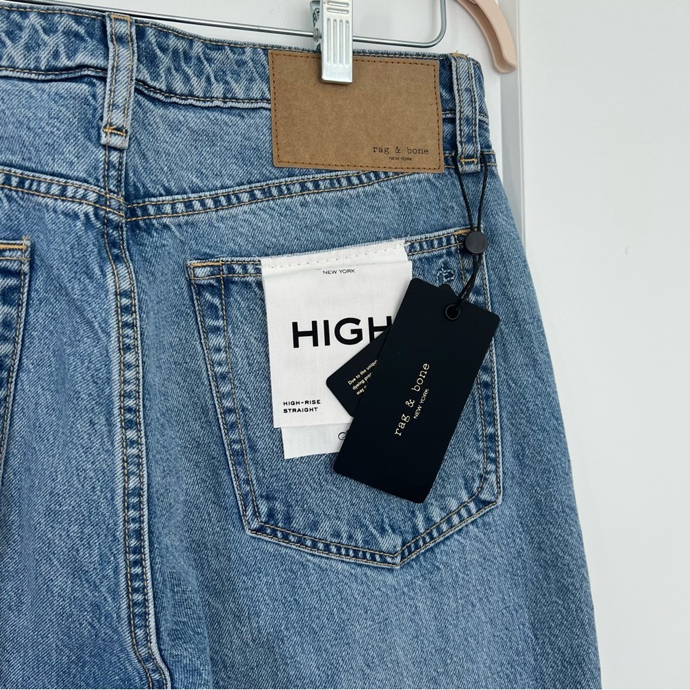 Rag & Bone Alex High-Rise Straight Jeans